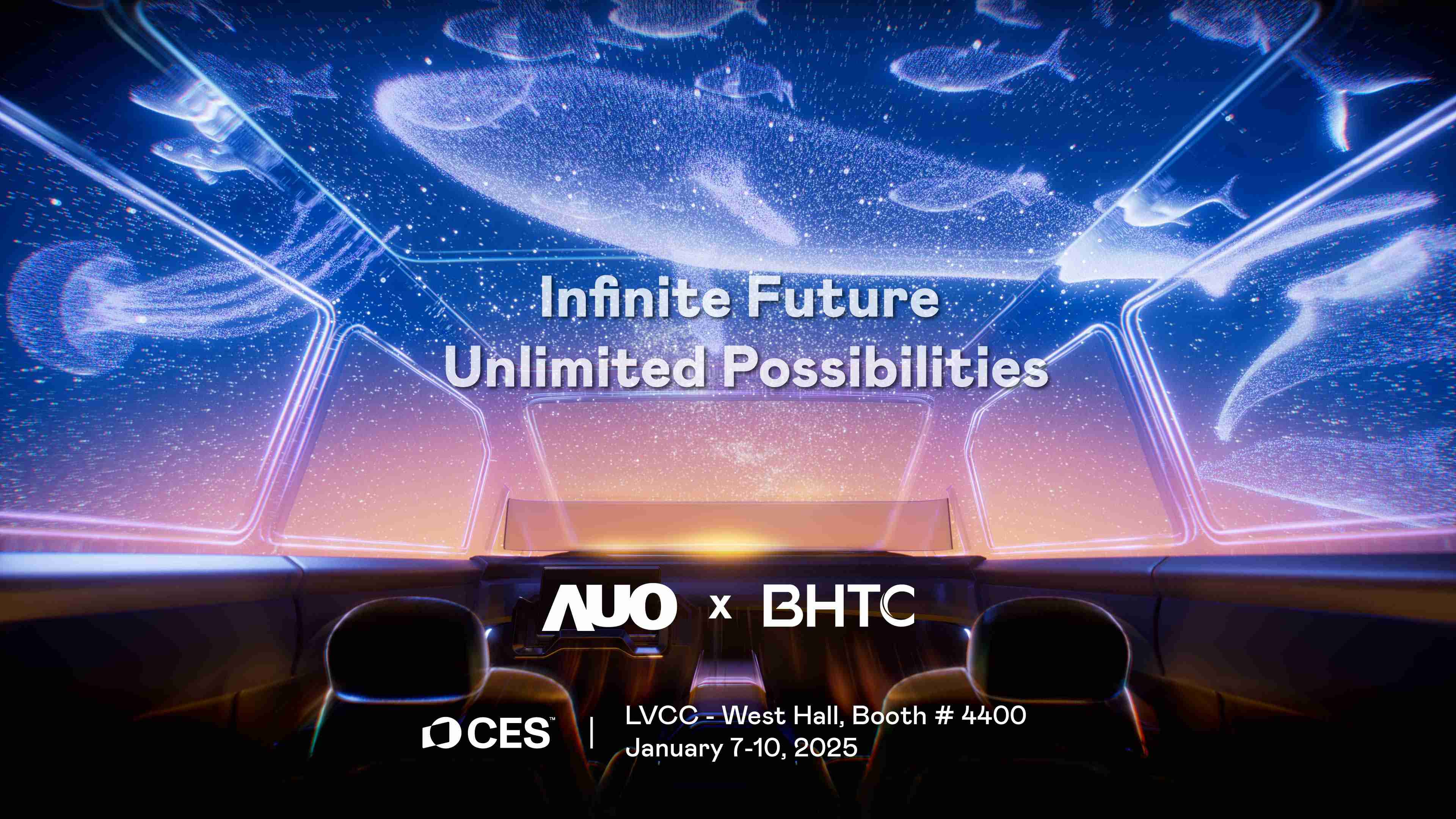 银河集团以Infinite Future, Unlimited Possibilies为主题，，，联合BHTC于CES 2025扩大规模展出